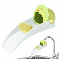 🔥 MOKIDO Wasserhahn Verlängerung Kinder - Spritzwasserschutz & Hygienisch 🦁