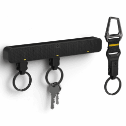 Spigen Life Schlüsselbrett und Karabiner mit Magnetischem Schlüsselanhänger - Schwarz 🗝️