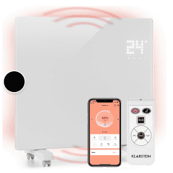 🔥🏡 Klarstein Elektroheizung - Mobile Energiesparende Konvektor-Heizung mit Thermostat & App-Steuerung
