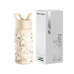 Angebot: Simple Modern Trinkflasche für Kinder mit Strohhalm 😍🌺