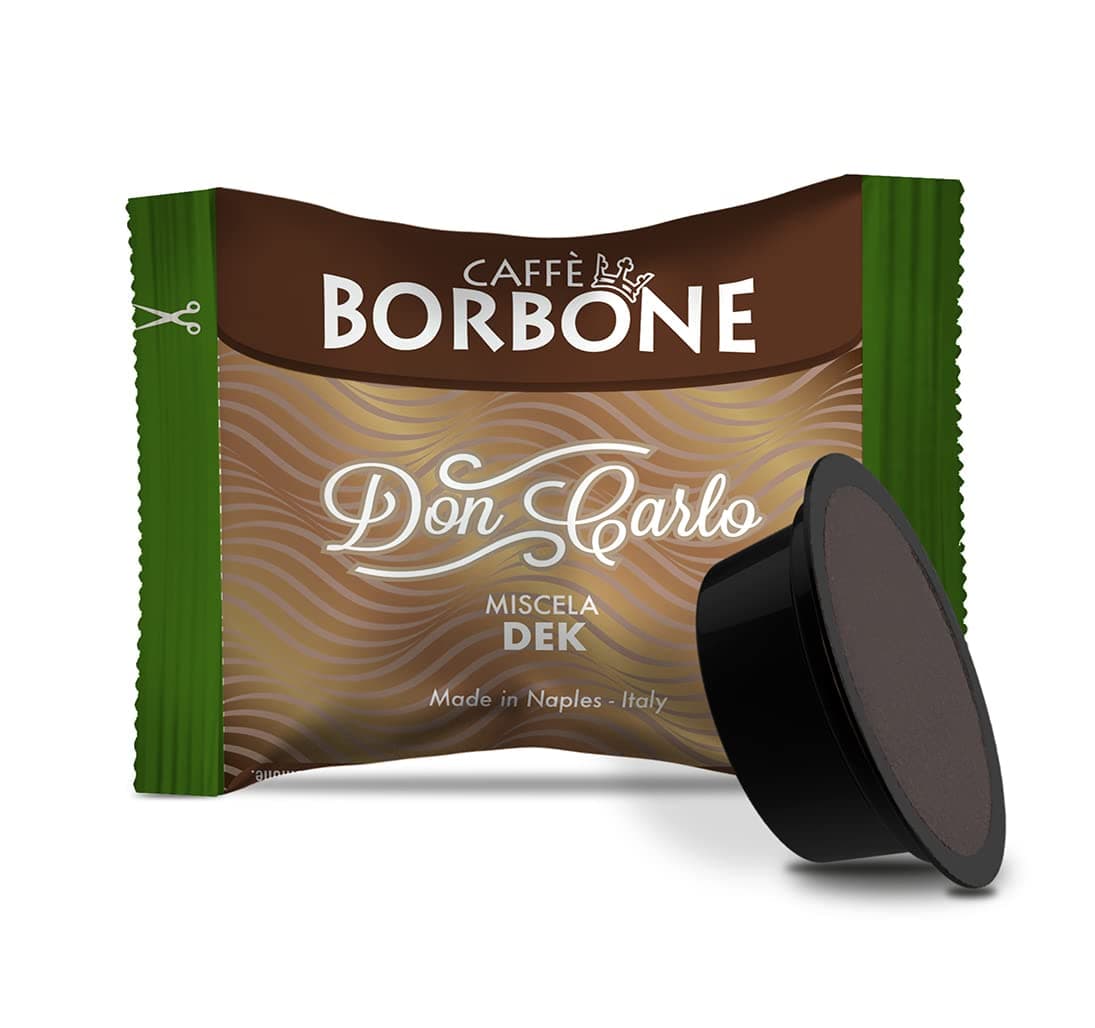 🌟 Sonderangebot: Caffè Borbone Don Carlo Dek Entkoffeinierte Mischung - 50 Kapseln 🌟