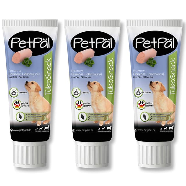 PetPäl Hunde Leberwurst TuboSnack - Premium Leckerli aus der Tube 🐶🇩🇪