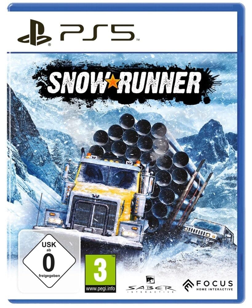 🚚🎮 SnowRunner - [Playstation 5] PlayStation 5 Standard 🎮🚚