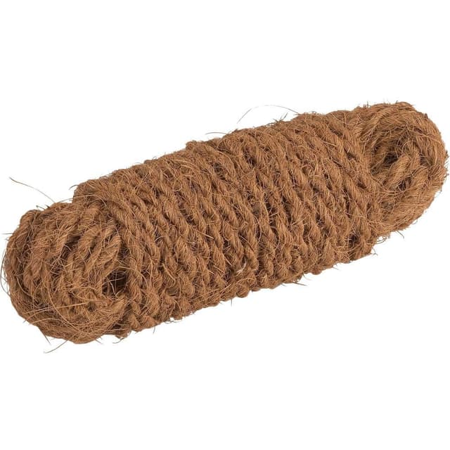 🌿🎁 Meister Kokos-Seil 15 m - Zum Binden, Dekorieren & Verpacken - Pflanzenschonendes Bindematerial 🎨🌱