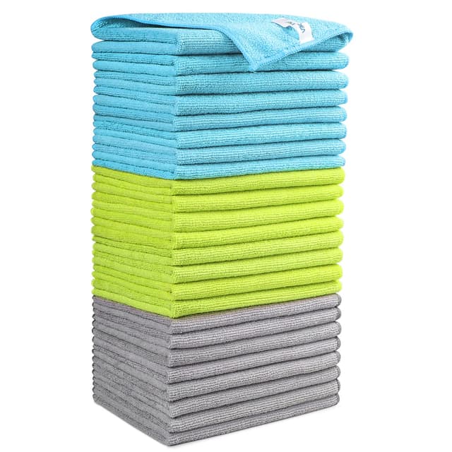 🌟 AIDEA Mikrofaser Reinigungstücher 24 Stück 🧼🏠