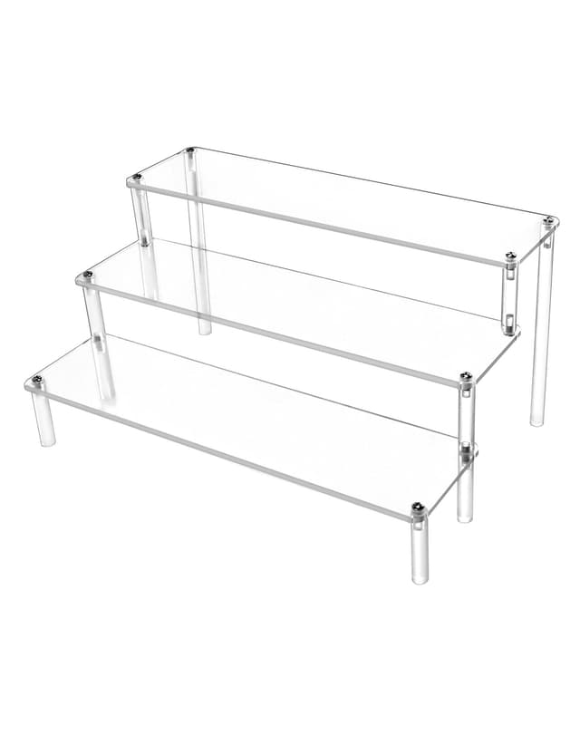 🌟 Mega Angebot! QWORK® 3-Stufig Acryl Display Ständer 🌈