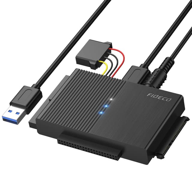 🔥 Angebot! FIDECO IDE und SATA Adapter, USB 3.0 Festplatten Adapter 🚀
