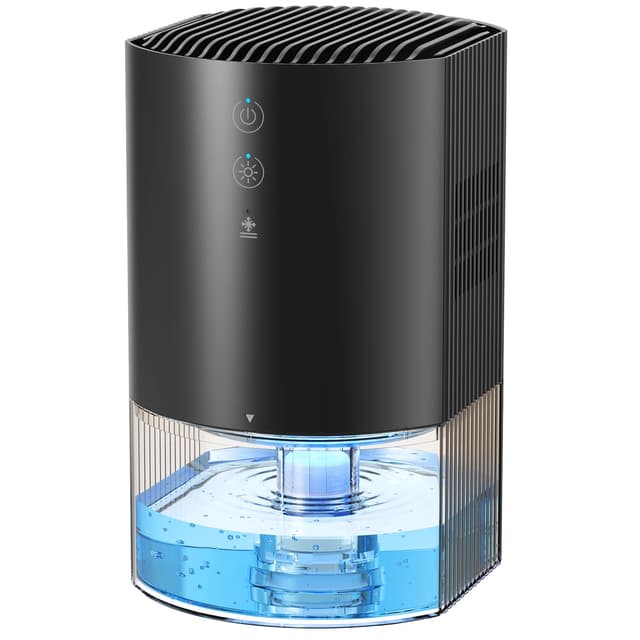 🌬️ AROEVE Luftentfeuchter 990ml: Kleiner elektrischer Entfeuchter mit 7-Farben-Licht