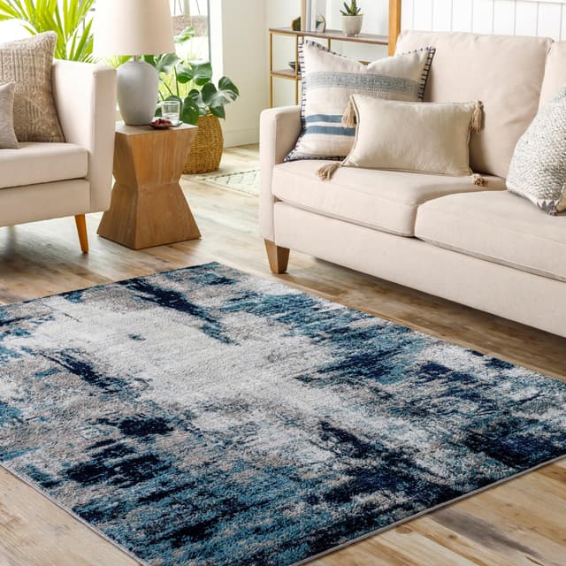 Livabliss Helsinki 200x274 cm - Moderner Kurzflor Teppich mit Marmor-Optik 😍