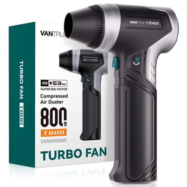 🌪️ VANTRUE POWER Elektrisches Luftgebläse-800G | Akkubetrieben | Umweltfreundlich & Kostengünstig