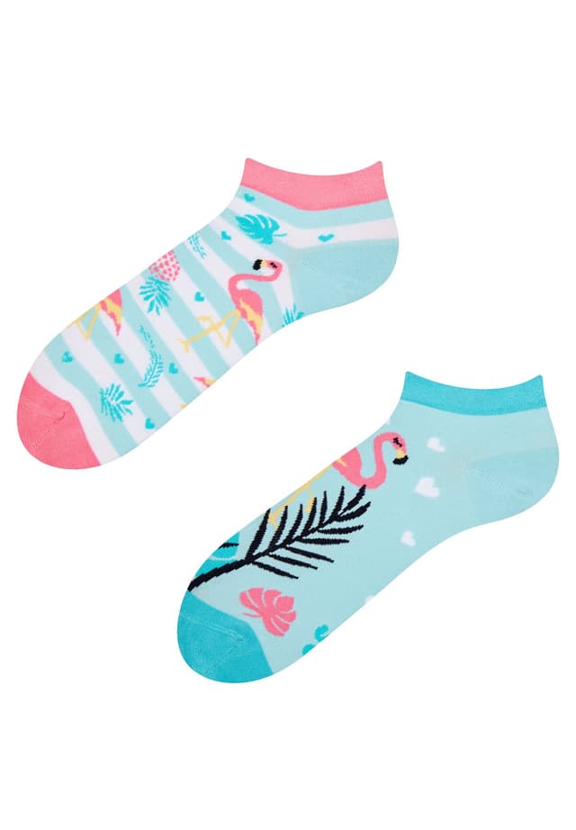 Dedoles Lustige Knöchelsocken - Liebes-Flamingos - Unisex - 39-42