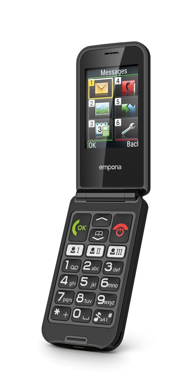 📱 emporiaTALKglam Seniorenhandy - Klapphandy ohne Vertrag