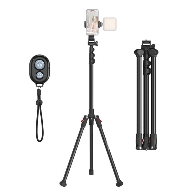 📸🔥 SMALLRIG Phone Tripod mit Fernbedienung - 67-Zoll-Stativ für Kamera