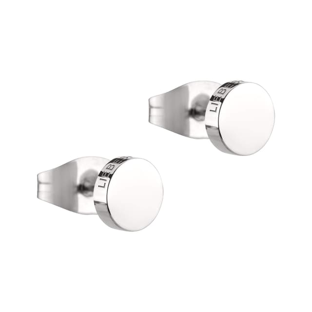 Liebeskind Berlin Ohrstecker LJ-0049-E-07 Edelstahl Silber rund poliert- klein 😍💍
