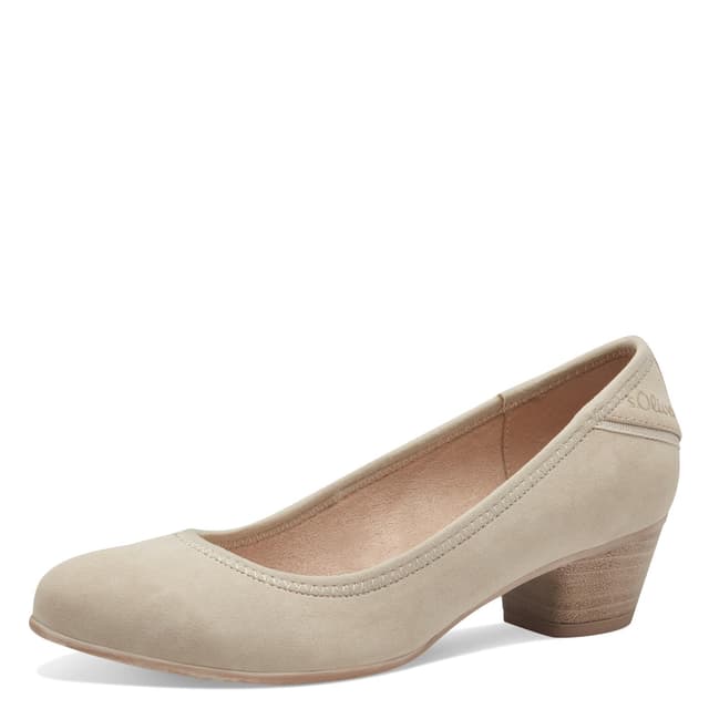 s.Oliver Damen Pumps Kleiner Absatz Elegant 39 EU Cream 👠🌟