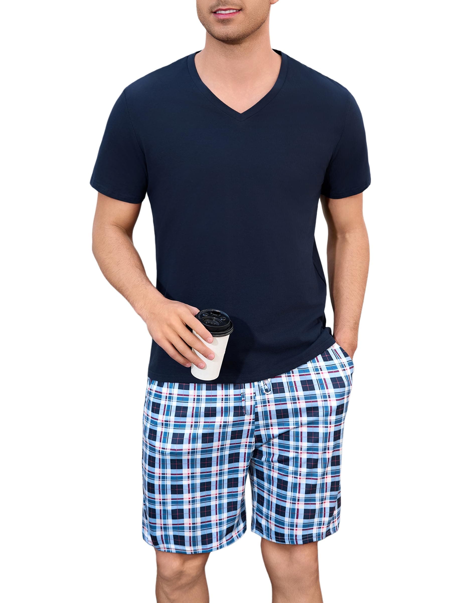 Sommerlicher Herren Schlafanzug 🌙👨‍💼