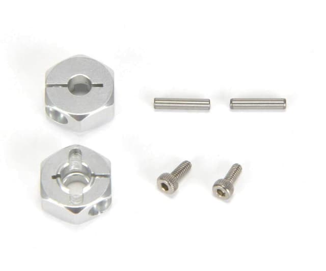 🔥 Super Deal: Carson 500530803 Bausatzzubehör DT03 Alu 12mm Felgenmitnehmer (2) Klemm