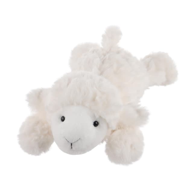 🐑 Apricot Lamb liegender Lamm Schaf Plüschtiere 30cm für Kinder 🎁