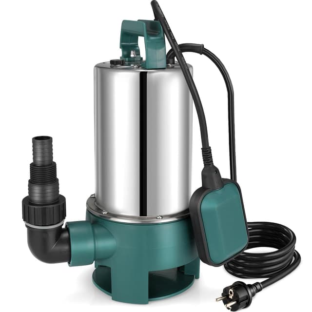 Schmutzwasserpumpe Selbstansaugende Schmutzwasser-Tauchpumpe 🌊🔧