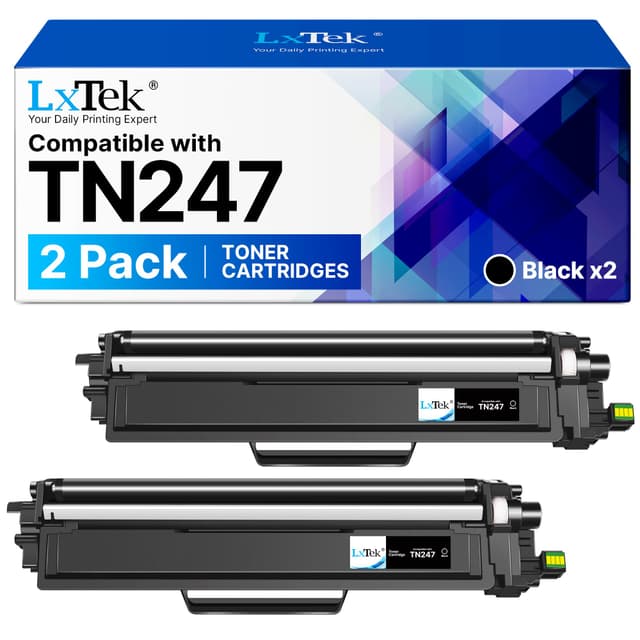 Angebot: LxTek TN-243CMYK TN247 TN-247BK Toner für Brother MFC L3750CDW