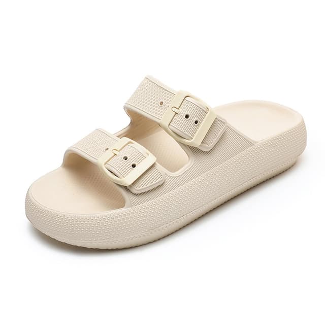 Waysoland Cozyslides Original Damen Herren Wolkenschuhe mit Verstellbaren Schnallen