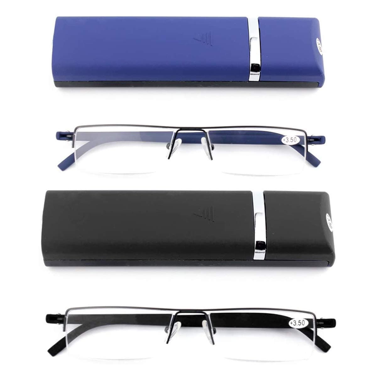 👓 KoKoBin 2 Stück Ultraleichte TR90 Lesebrillen +2.0 Dioptrien