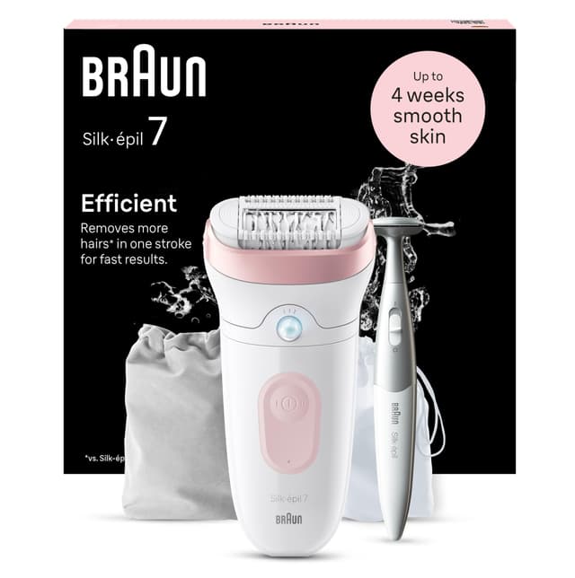 Braun Silk-épil 7 Epilierer Damen 🌸 Haarentferner für langanhaltende Haarentfernung
