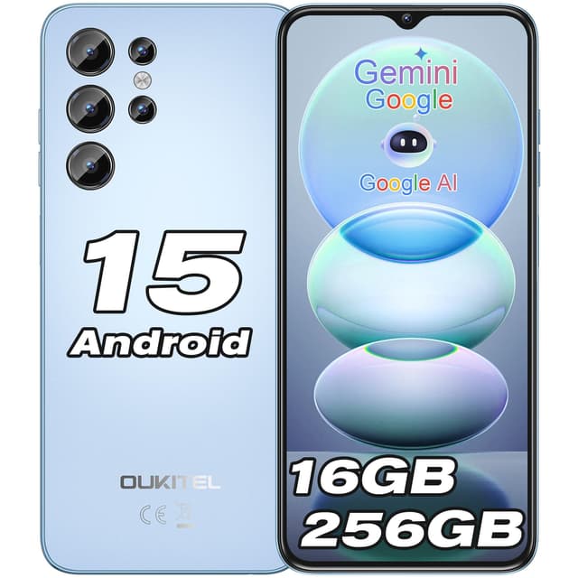 📱 OUKITEL C1 Pro Android 15 Smartphone Ohne Vertrag, 16GB+256GB/1TB Handy Günstig 🌟