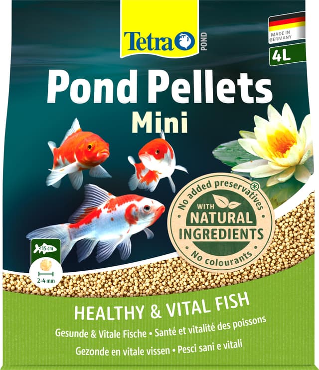 Tetra Pond Pellets Mini - Fischfutter für kleine und junge Teichfische 🐟🌿