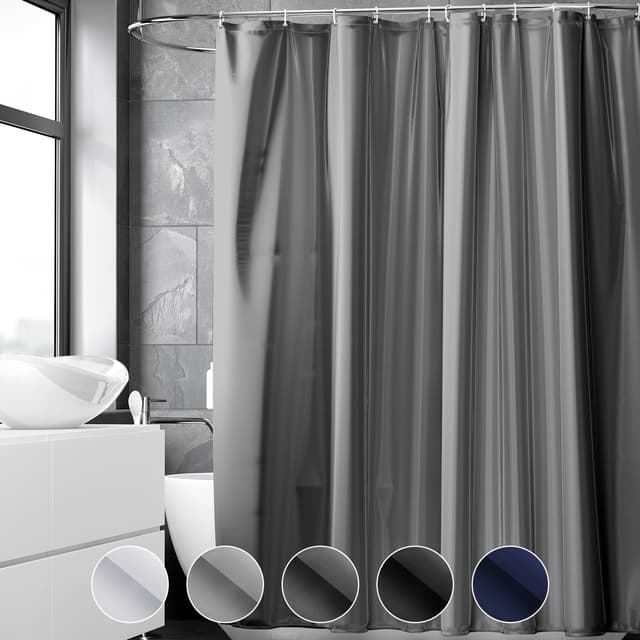 REDKEY Duschvorhang 180x220 cm, Anti-schimmel Badvorhang 🚿