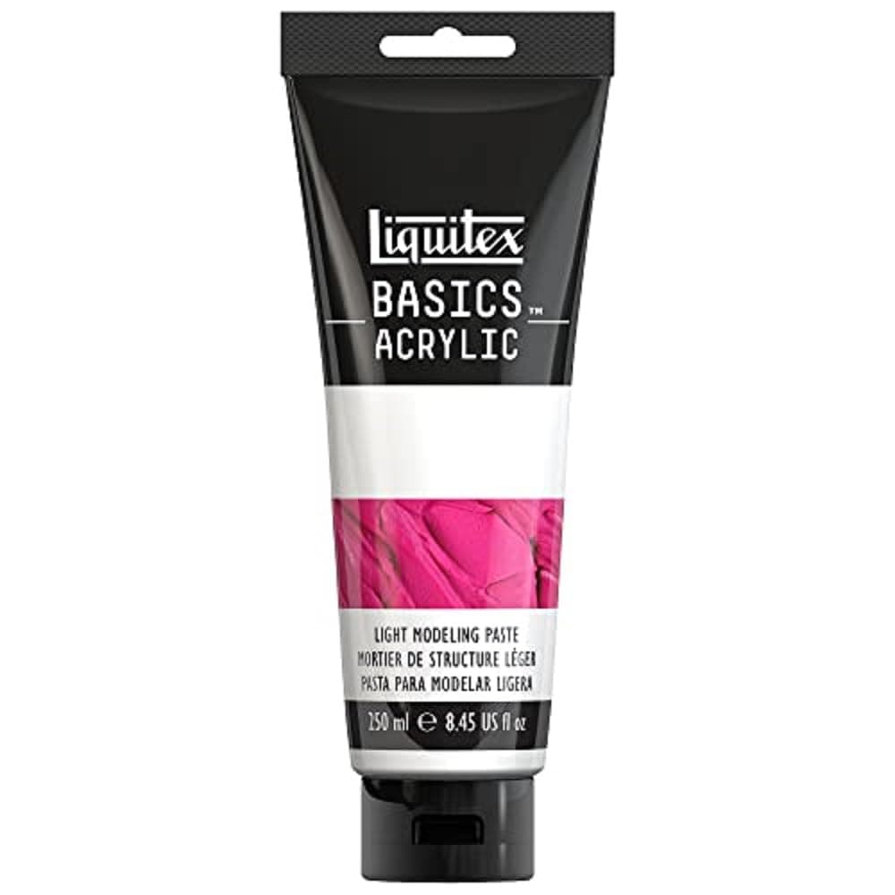 🎨 Liquitex 8870308 Basics Acrylfarbe Leichte Modellierpaste - 250ml Tube