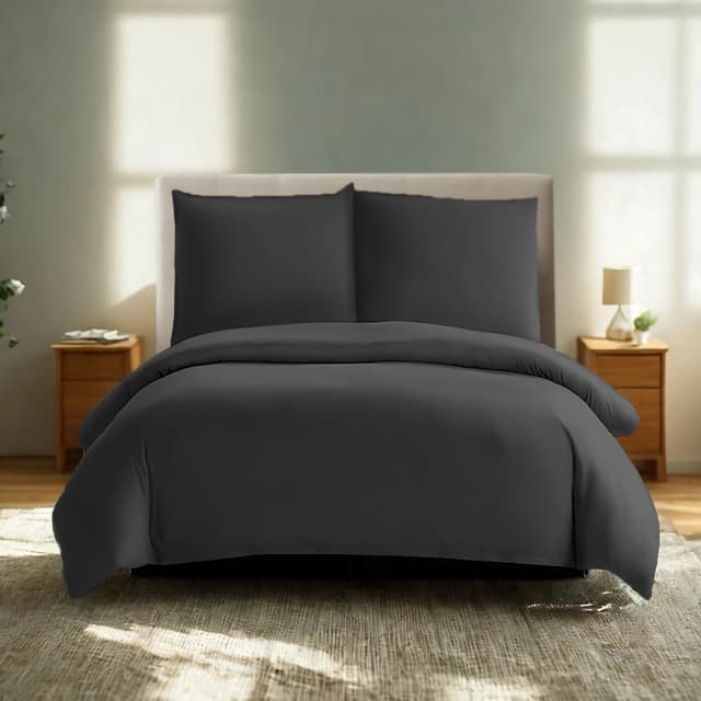 Komfortec Premium Superweiches Bettwäsche 2teilig 155x220 cm Bettbezug + 80x80 cm Kissenbezüge 😴