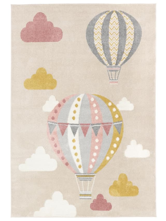 RugVista Kinderzimmer Teppich - Balloon Ride - Modernes Design 🎈