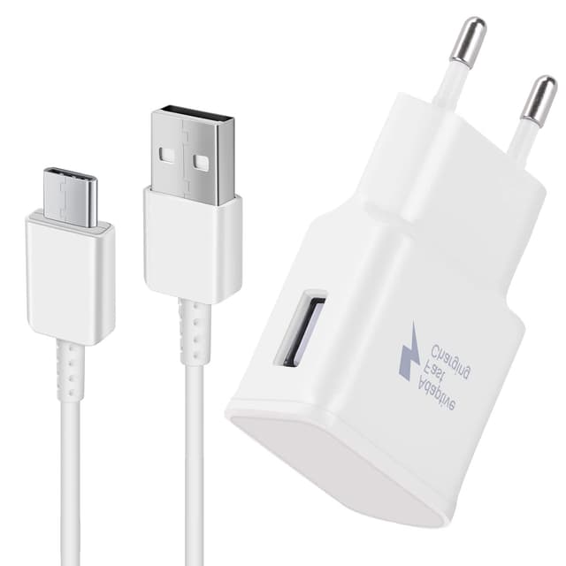 🔋 USB C Schnellladegerät Ladegerät mit USB C Ladekabel Schnellladekabel 1,5m Weiß 🔌