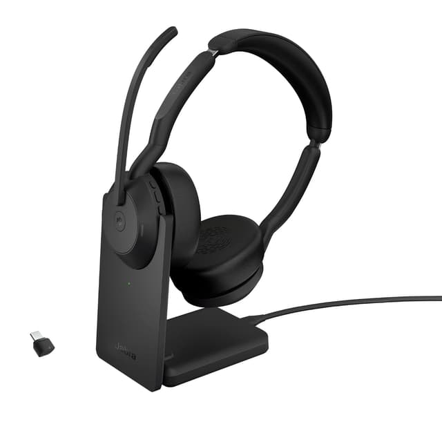 Jabra Evolve2 55 - Schnurloses Stereo-Headset mit Ladestation 😎🎧