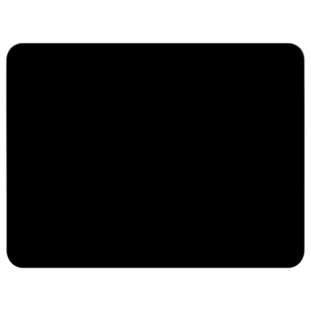 Silent Monsters Mauspad 240 x 200 mm Stoff Mousepad schwarz 🖱️