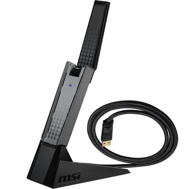 🚀 Angebot: MSI AX1800 WiFi 6 Dual-Band USB Adapter - WLAN bis zu 1800 Mbit/s
