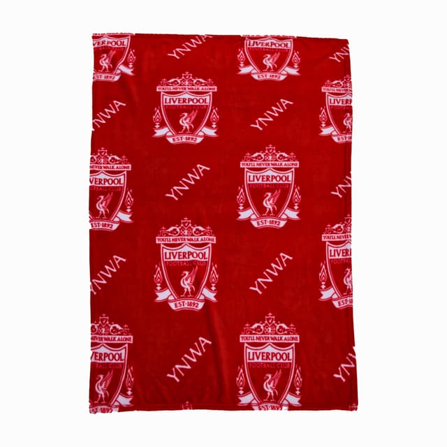 Liverpool FC Offizielle Fleecedecke | Superweiches Fußball-YNWA-Design 🛋️