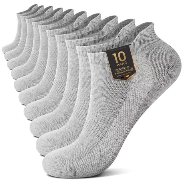 🧦 YouShow 10 Paar Sneaker Socken Damen Herren Sportsocken