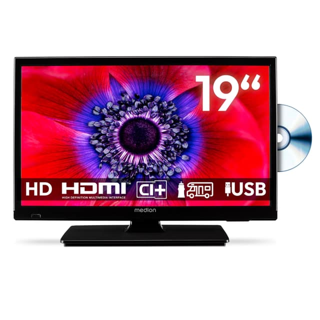 📺 MEDION 47 cm (19 Zoll) HD Fernseher mit DVD-Player 🎥