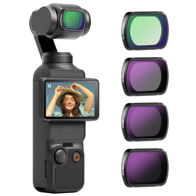 NEEWER Magnetisches ND und Black Diffusion 1/4 Filter Set für DJI OSMO Pocket 3 📷✨