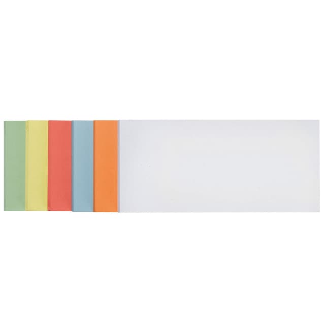 FRANKEN Moderationskarten Rechteck, 205 x 95 mm, 500 Stück 🌈🔖
