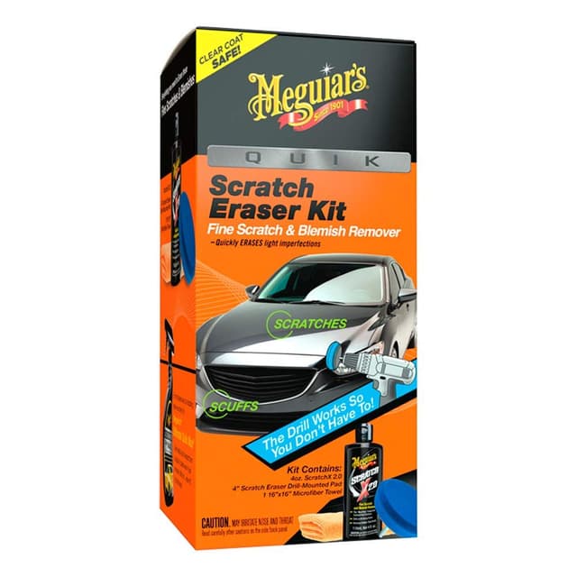 🚗🛠️ Meguiar's G190200EU Quik Scratch Eraser Kit - Kratzerentfernungsset 🛡️