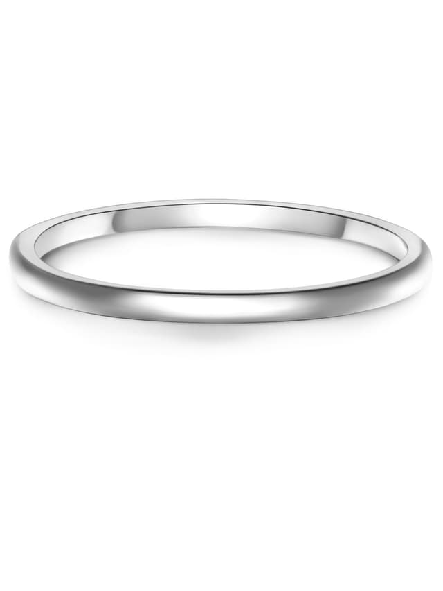 GLANZSTÜCKE MÜNCHEN Damen-Ring Sterling Silber - Stapelring Vorsteckring Silberring 48 ✨🎁