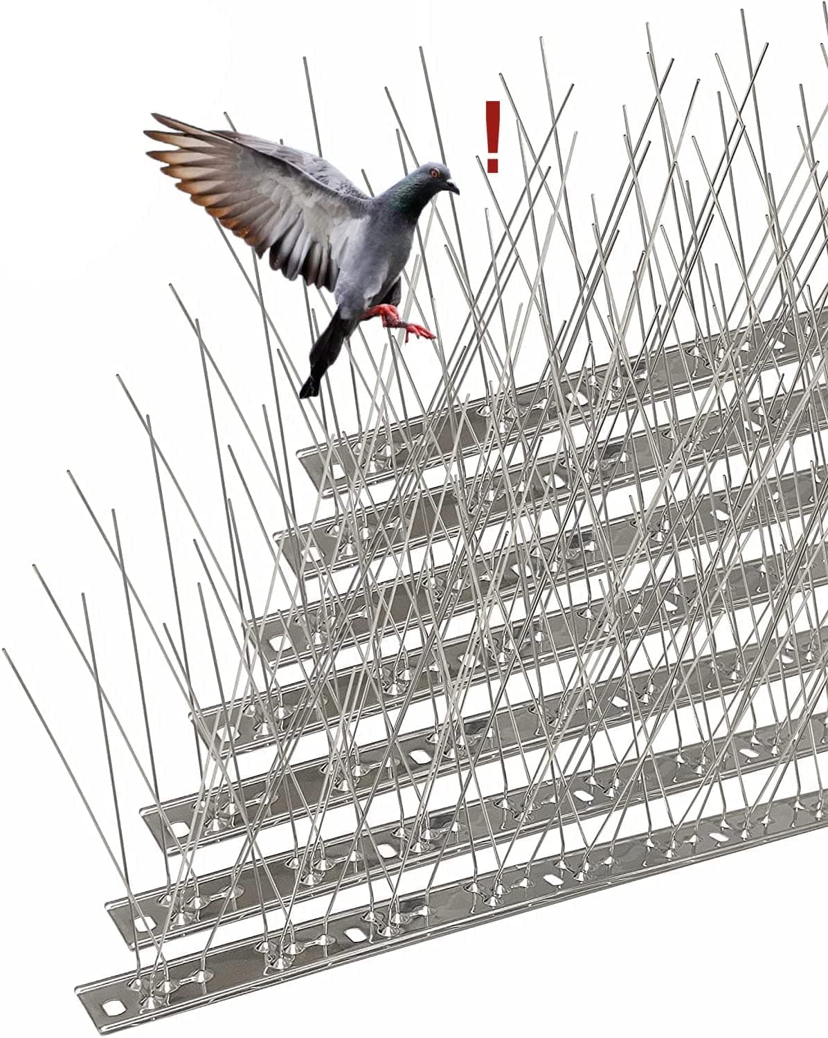 AOKKR Taubenabwehr 3,5 Meter Edelstahl Vogelabwehr 🕊️