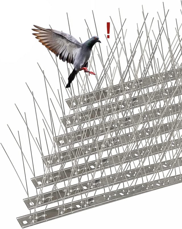 AOKKR Taubenabwehr 3,5 Meter Edelstahl Vogelabwehr 🕊️