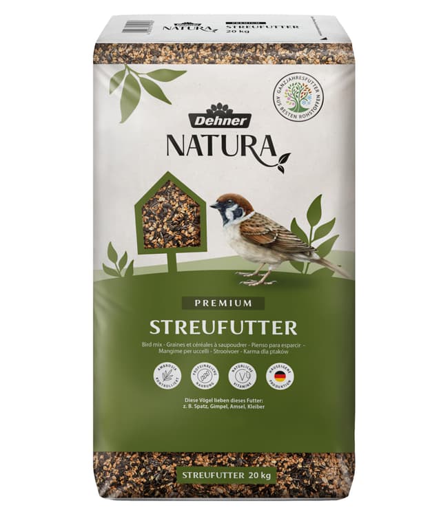 🐦 Dehner Natura Premium Wildvogelfutter 20 kg 🌿🌻