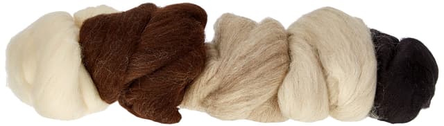 Rayher 53879000 Reine Schafschurwolle Filzwolle Set 🧶