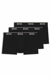 🔥 BOSS Herren Trunk 3P Power Dreier-Pack Boxershorts L New - Black1 🩲 Angebot bei HelloDeals