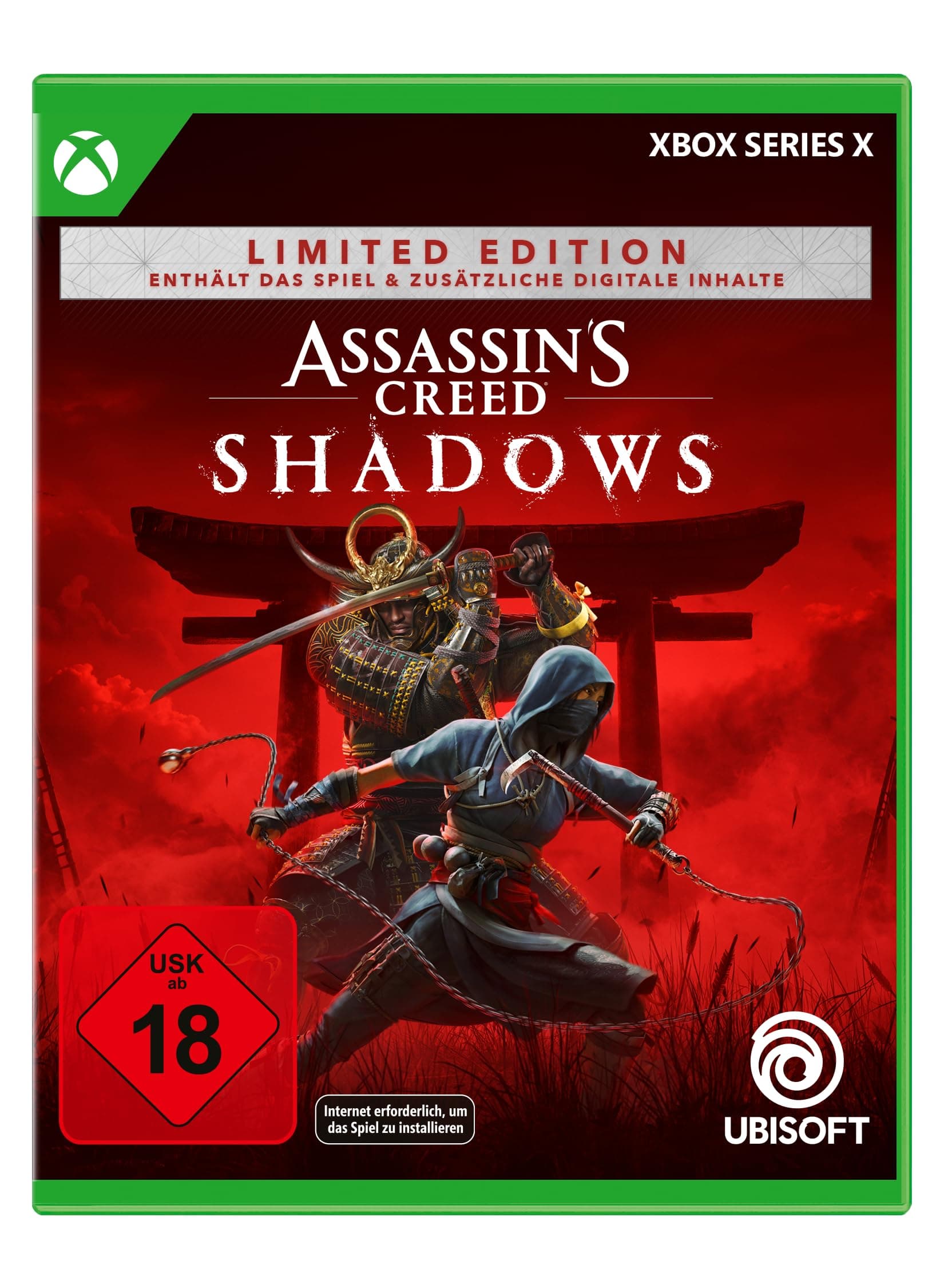 🎮 Assassin's Creed Shadows - Limited Edition exklusiv bei Amazon [Xbox Series X]